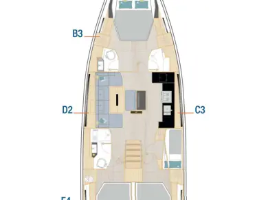 Hire a Hanse Hanse 510 Seget Donji