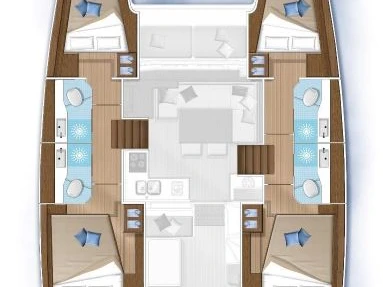 Catamaran hire in Rogač - Lagoon Lagoon 40