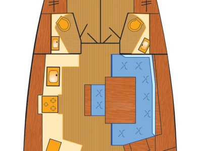 Yacht hire Can Pastilla cheap Oceanis 46.1