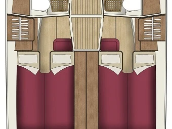 Hire Luxury Yacht with or without skipper Sas Vektor Sukošan