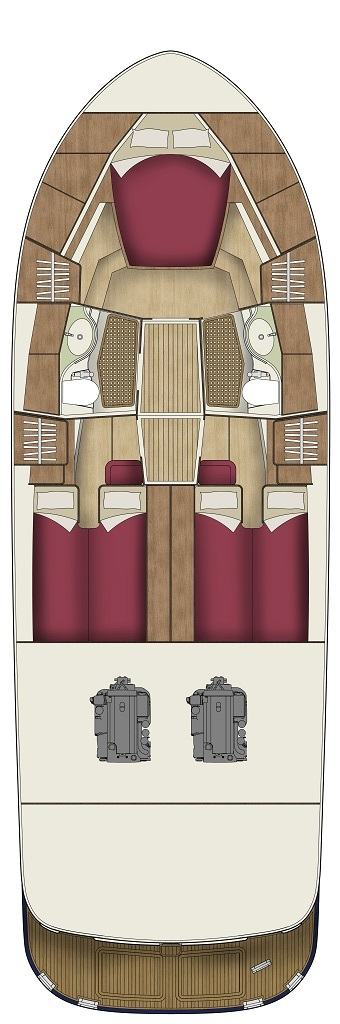 Hire Luxury Yacht with or without skipper Sas Vektor Sukošan