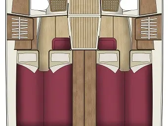 Hire Luxury Yacht with or without skipper Sas Vektor Sukošan