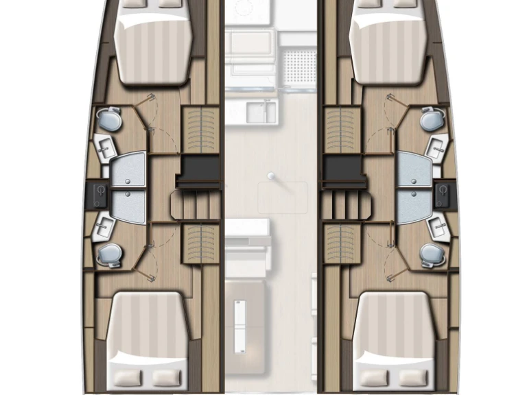 Catamaran to hire Lefkáda at the best price