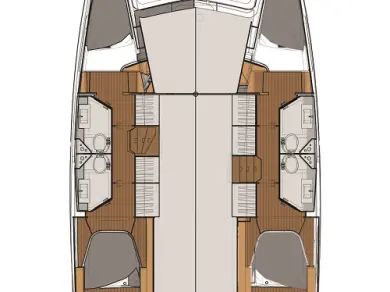 Catamaran hire in Fethiye - Fountaine Pajot Lucia 40