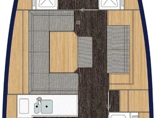 Sailboat hire in Göcek - Bavaria Bavaria C45