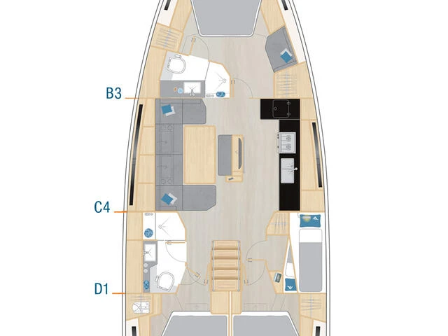 Sailboat to hire Göcek at the best price