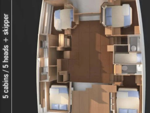 Catamaran hire in Pirovac - Dufour Dufour Catamarans 48 Sail