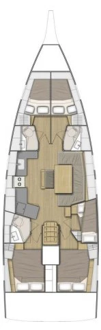 Sailboat hire in Deme of Volos - Bénéteau Oceanis 46.1