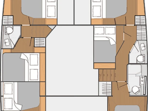 Hire a Fountaine Pajot Saba 50 Trogir