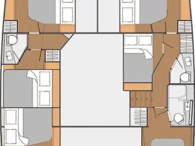 Hire a Fountaine Pajot Saba 50 Trogir