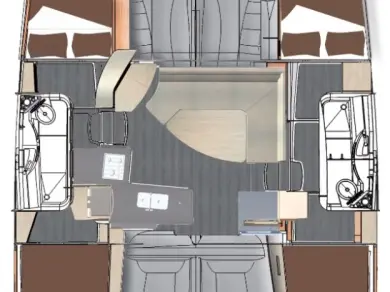 Hire Catamaran with or without skipper Fountaine Pajot Kaş