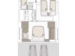 Hire Luxury Yacht Azimut with a boat licence