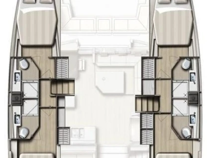 Catamaran hire in Šibenik - Bali Bali 4.2