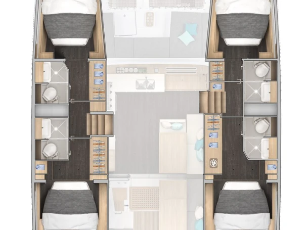 Catamaran to hire Seget Donji at the best price