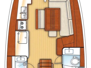 Hire Sailboat with or without skipper Bénéteau Bari