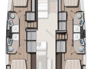 Catamaran hire in Lefkáda - Bali Bali 4.4