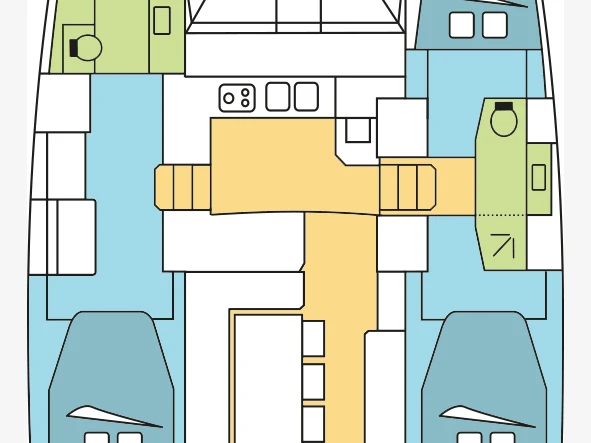 Hire Catamaran Bali with a boat licence