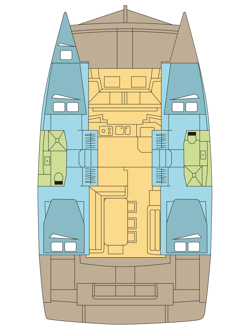 Catamaran to hire Marsh Harbour at the best price