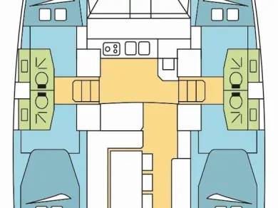 Catamaran hire in Lefkáda - Bali Bali 4.1