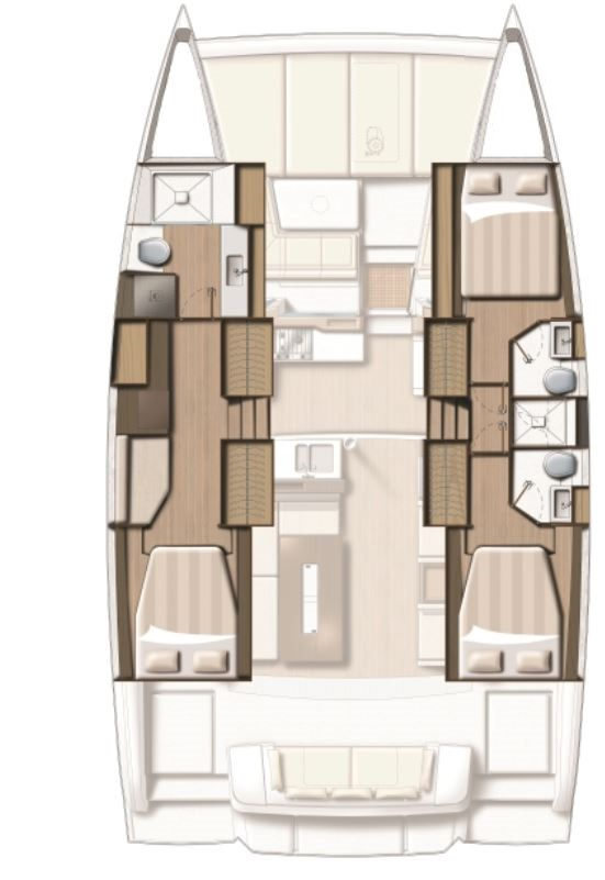 Hire Catamaran with or without skipper Bali Airlie Beach