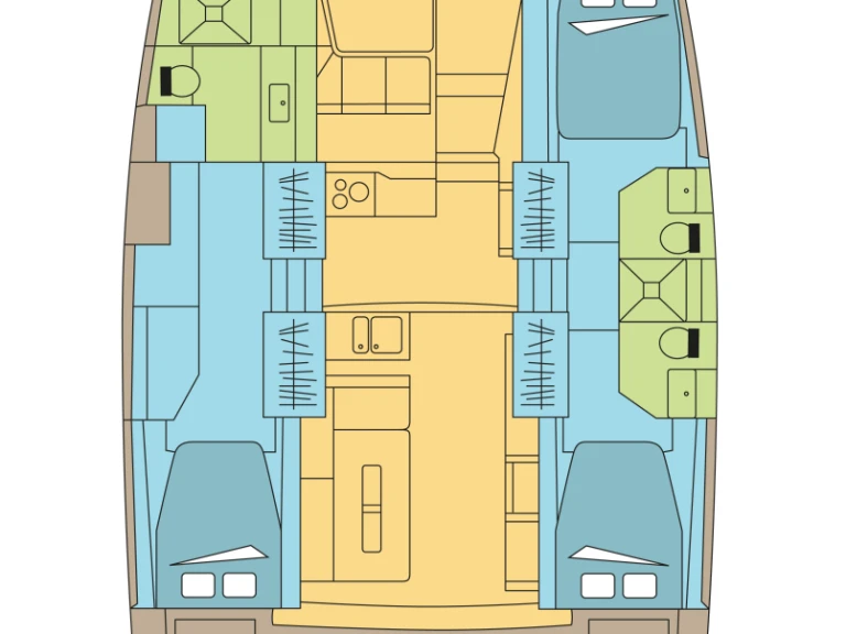 Hire Catamaran Bali with a boat licence