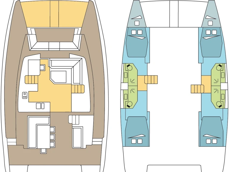 Hire Catamaran with or without skipper Bali Mai Khao