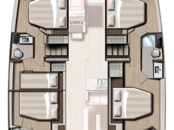 Catamaran hire in Seget Donji - Bali Bali 4.8