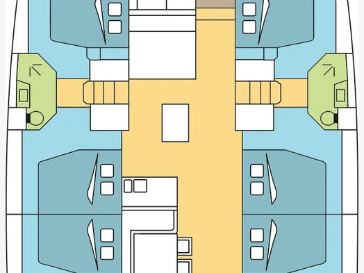 Hire Catamaran with or without skipper Bali Pozzuoli