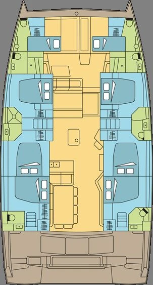 Catamaran to hire Raiatea Island at the best price