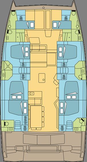 Catamaran to hire Raiatea Island at the best price