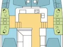 Yacht hire Parham Town cheap Bali Catspace Voile