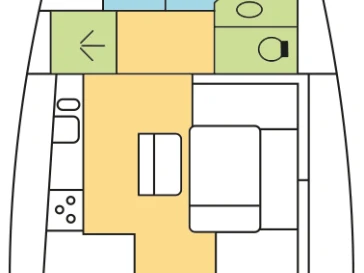 Bavaria Cruiser 46 charter bareboat or skippered in  Seget Donji