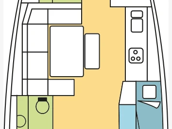 Sailboat hire in Saint-Mandrier-sur-Mer - Dufour Dufour 430 Grand Large