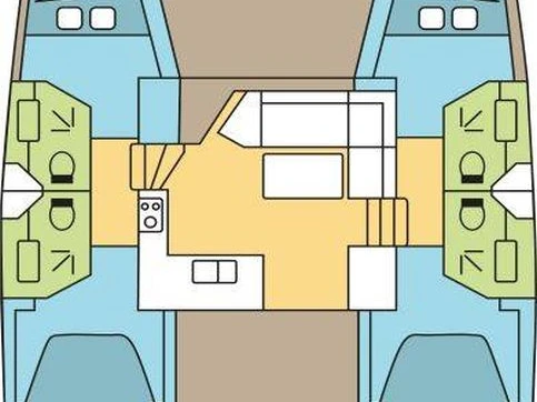 Fountaine Pajot Isla 40 charter bareboat or skippered in  Parham Town