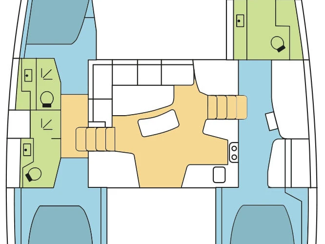 Charter a Lagoon Lagoon 42 in Parham Town on Samboat
