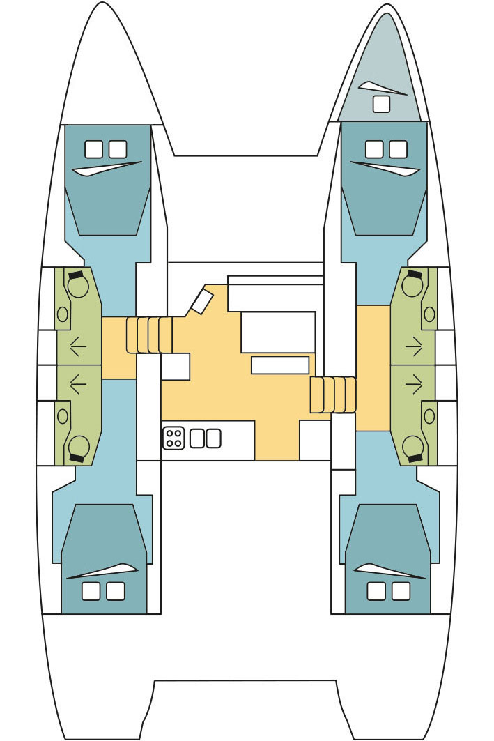 Yacht charter Nassau - Lagoon Lagoon 46 on SamBoat