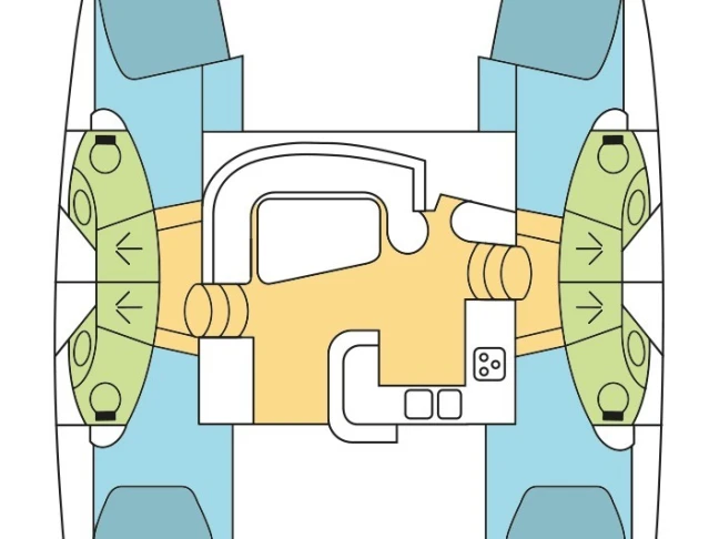 Yacht charter Airlie Beach - Leopard Catamarans / Robertson & Caine Leopard 46 - 4 cab. on SamBoat