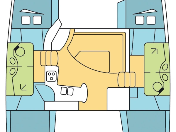 Hire a Fountaine Pajot Lipari 41 Airlie Beach