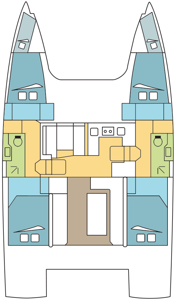 Yacht charter Saint George's - Nautitech Nautitech 40 on SamBoat