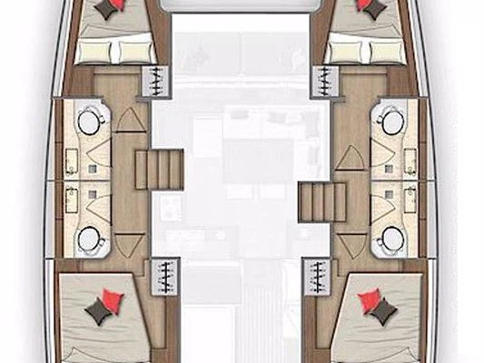 Hire Catamaran with or without skipper Lagoon Biograd na Moru