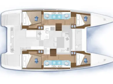 Charter a Lagoon Lagoon 40 in Kaštela on Samboat