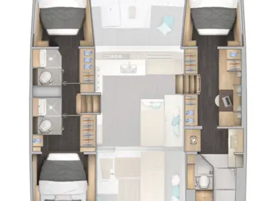 Catamaran to hire Kaštela at the best price