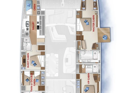 Yacht hire Split cheap Lagoon Seventy 7