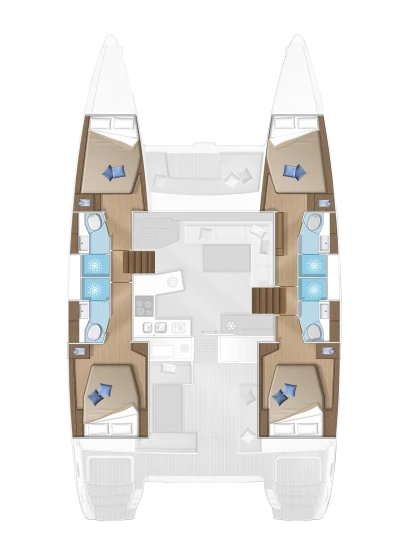 Hire a Lagoon Lagoon 450 F Alimos