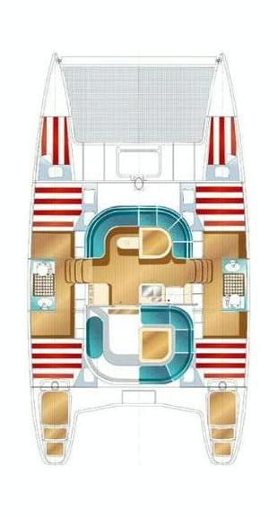 Nautitech Nautitech 40 Open  charter bareboat or skippered in  Corazón de Jesús Island