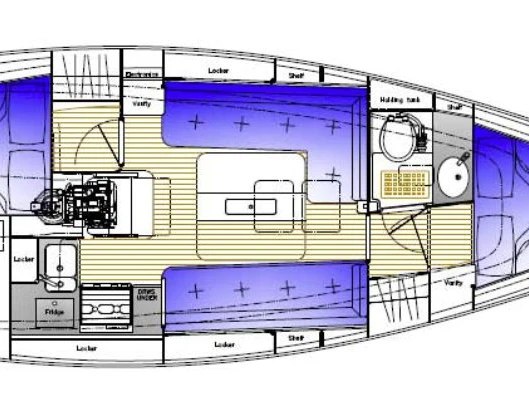 Kavi Yacht Kavi 9 charter bareboat or skippered in  Pula