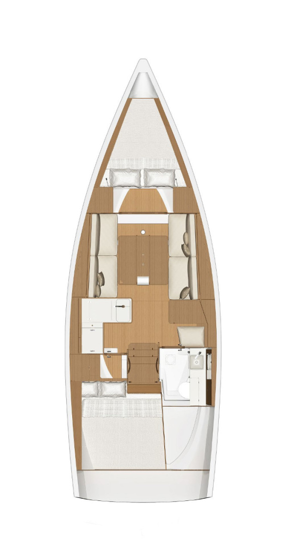 Dufour Dufour 360 Grand Large charter bareboat or skippered in  Adaköy