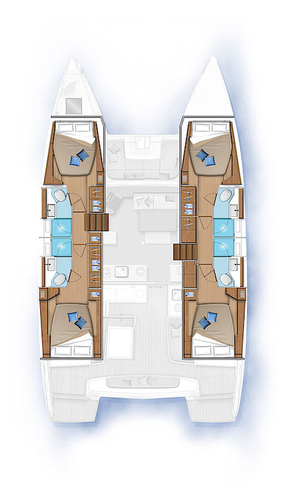 Hire a Lagoon Lagoon 46 Sukošan