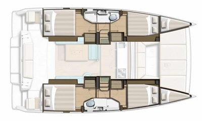 Yacht hire Ðuraševići cheap Bali Catsmart