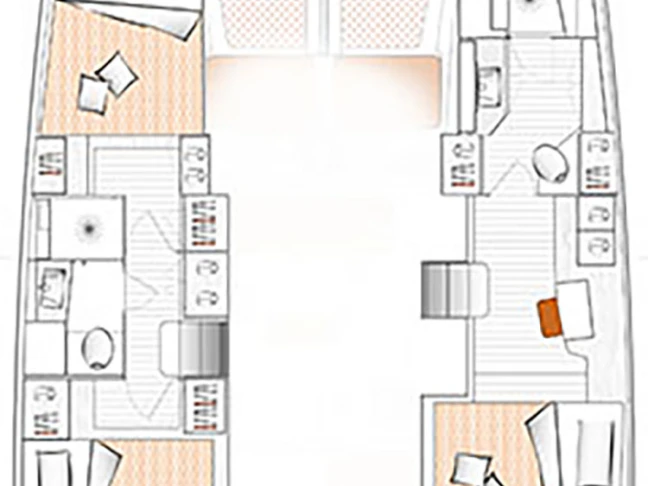 Catamaran hire in Néa Péramos - Excess Excess 11